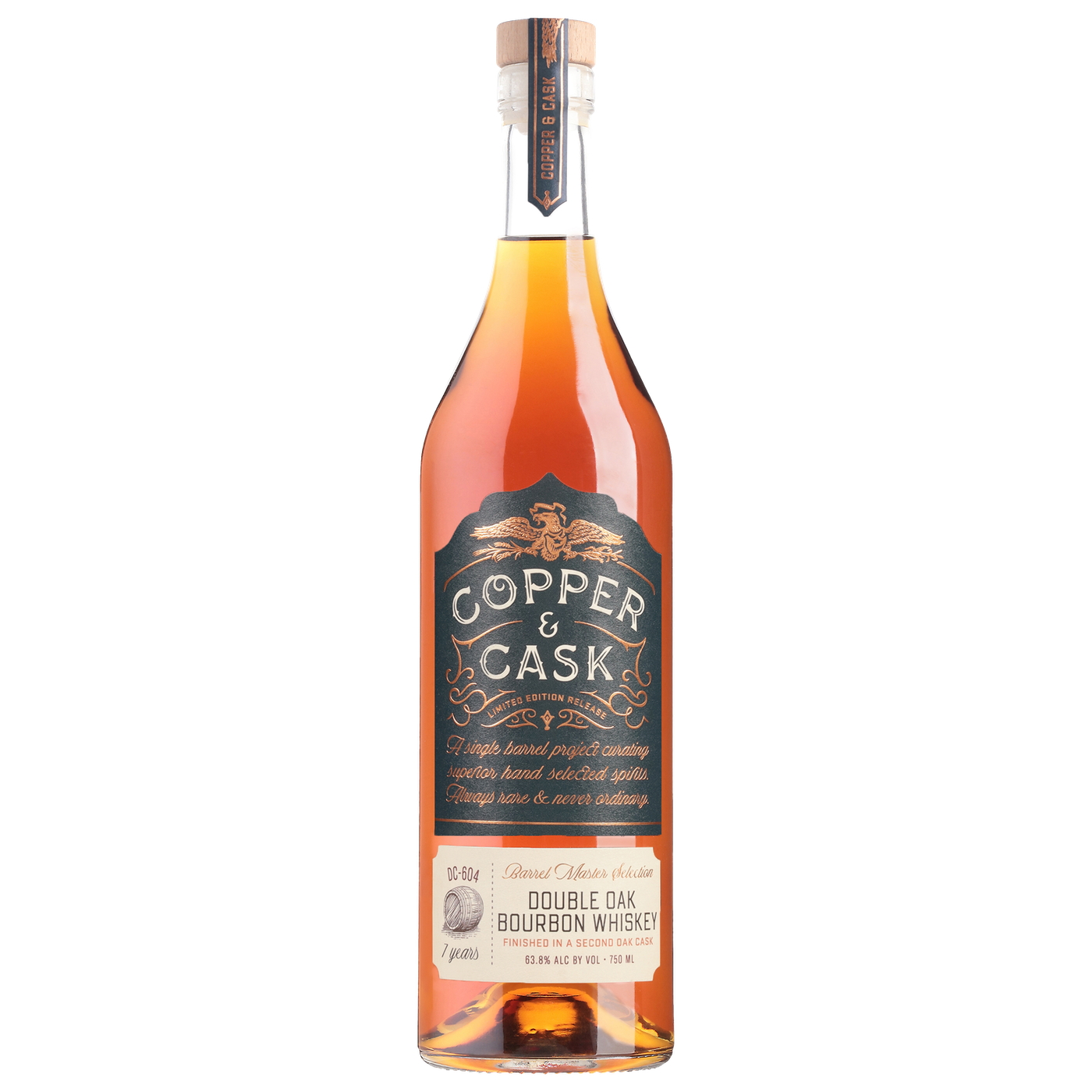 Barrel Master Selection DC-604 (Single Barrel), Double Oak Bourbon