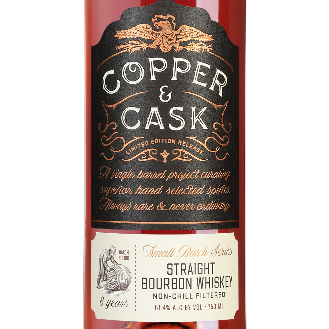 Small Batch Series #001, 8-Year Bourbon Aged in Florida