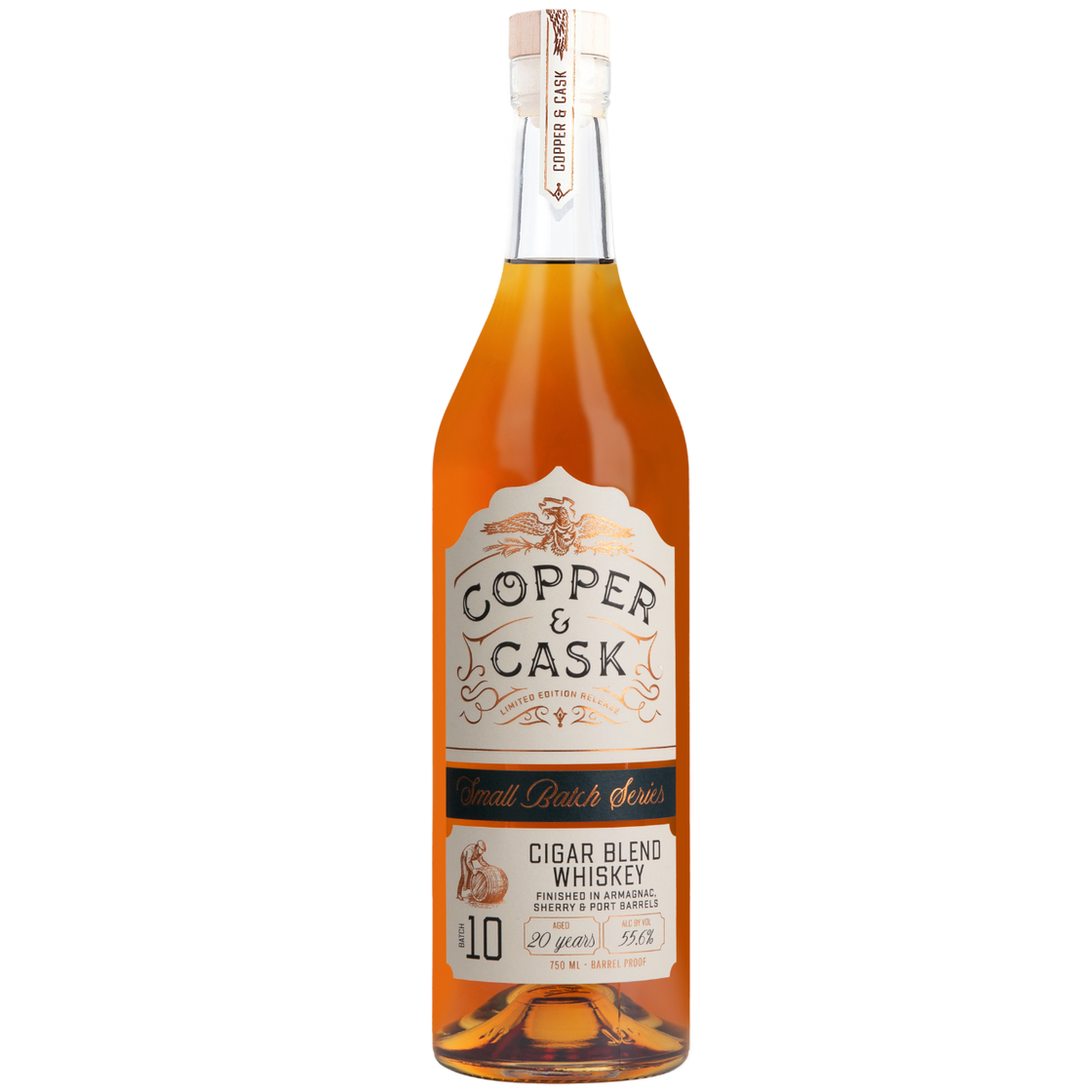 Small Batch Series #010, 20-Year Canadian Hazmat Cigar Blend Whiskey