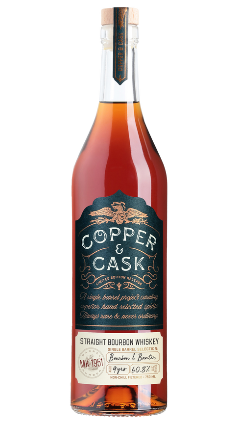 Bourbon & Banter, 9-Year Bourbon Whiskey Single Barrel MK-1951