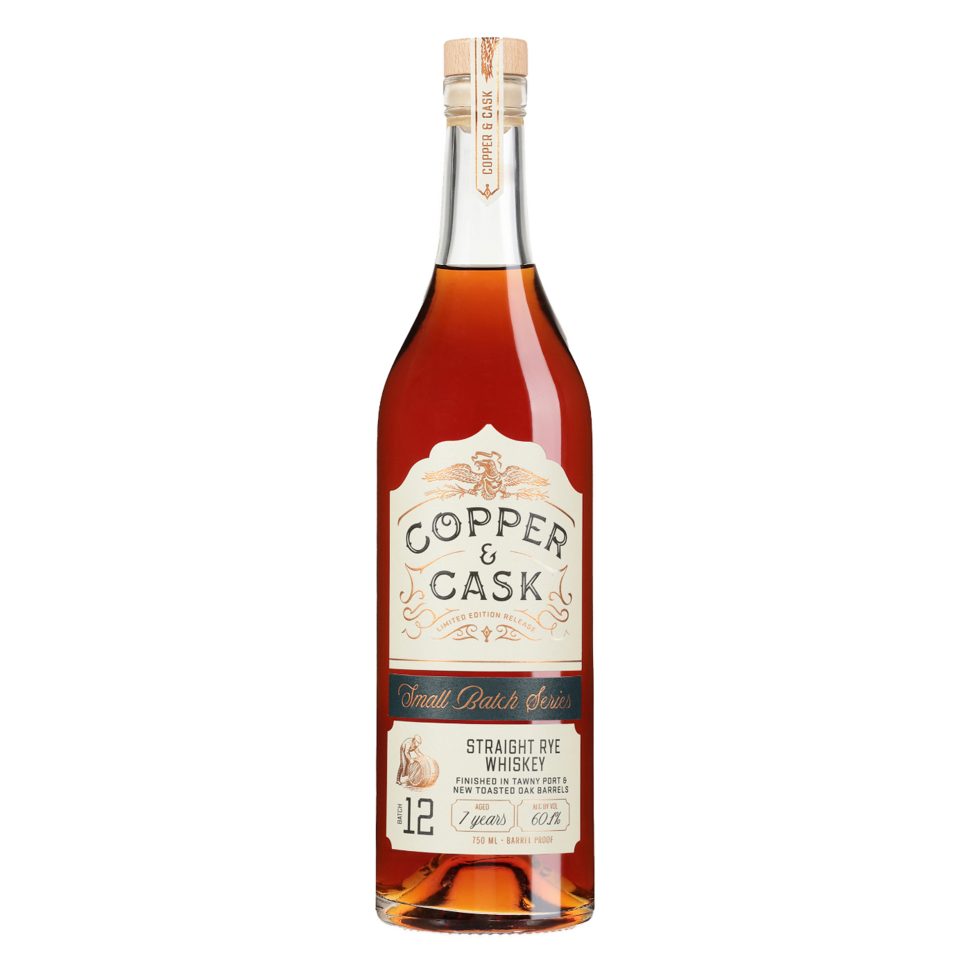 Small Batch Series #012, 7-Year Port/Toast-Finished Rye Whiskey ...