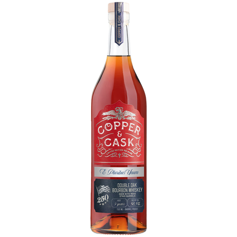 Wave That Flag 9-Year Double Oak Bourbon Finished In New Wave Stave Barrels