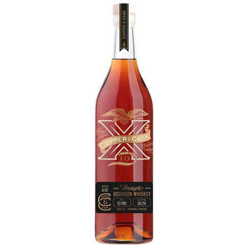 "X" 10-year Barrel Proof Bourbon