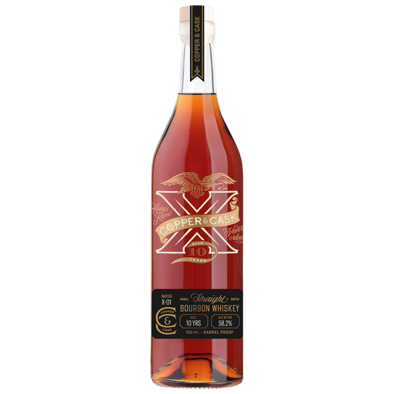 "X" 10-year Barrel Proof Bourbon
