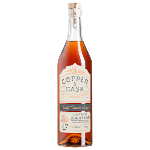 copper & cask Small Batch Series 17, 9-Year Cigar Blend Bourbon