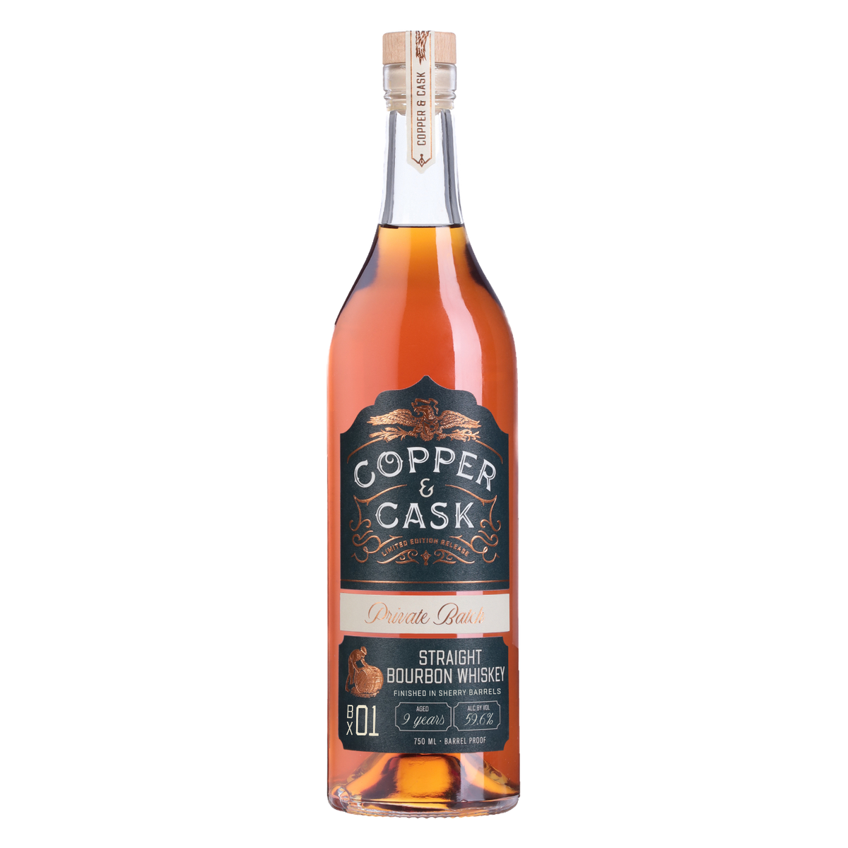 BX-01, 9-Year Sherry-Finished Bourbon Private Batch